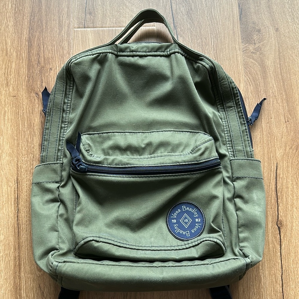 Vera Bradley Women's Green Signature Cotton The 1982 Backpack (Green)